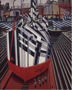 Dazzle Ships painting
