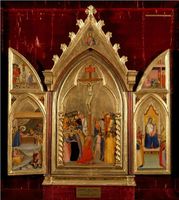 Triptych with the Crucifixion (Daddi)