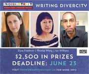 The Word on the Street launches Writing DiverCity Writing Contest