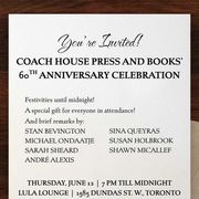 Coach House 60th Anniversary Celebration