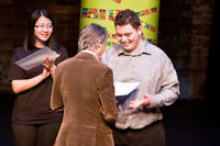 1st and 2nd place price Jonathan Welstead, Anna Jiang (2)