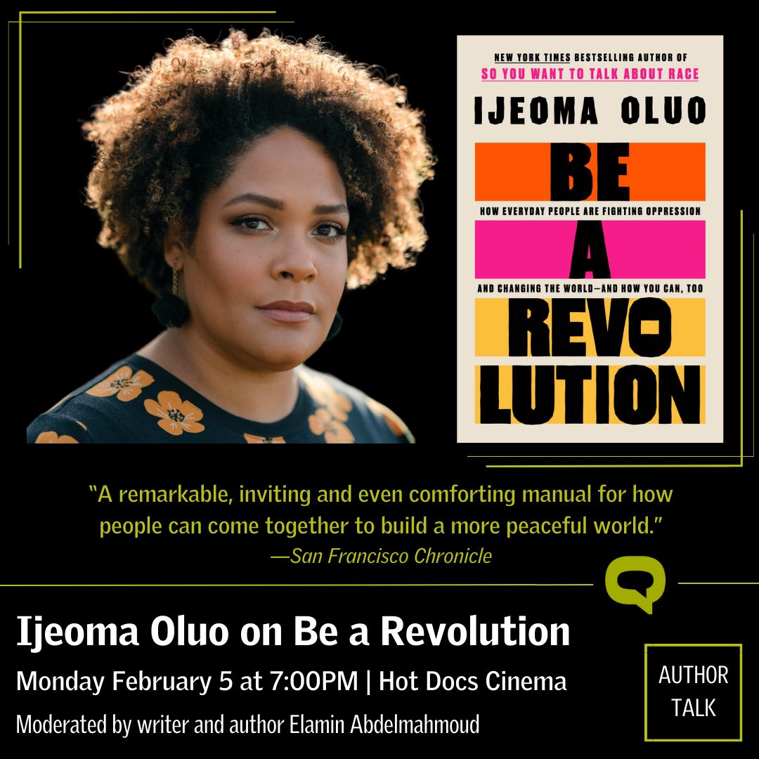 AUTHOR TALK- %22Be a Revolution%22 by Ijeoma Oluo 