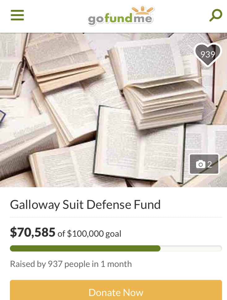 Galloway defense fund