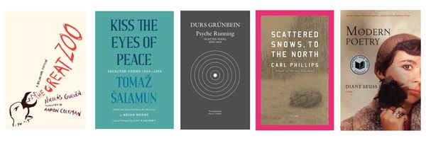 Griffin Poetry Prize 2025 Finalists