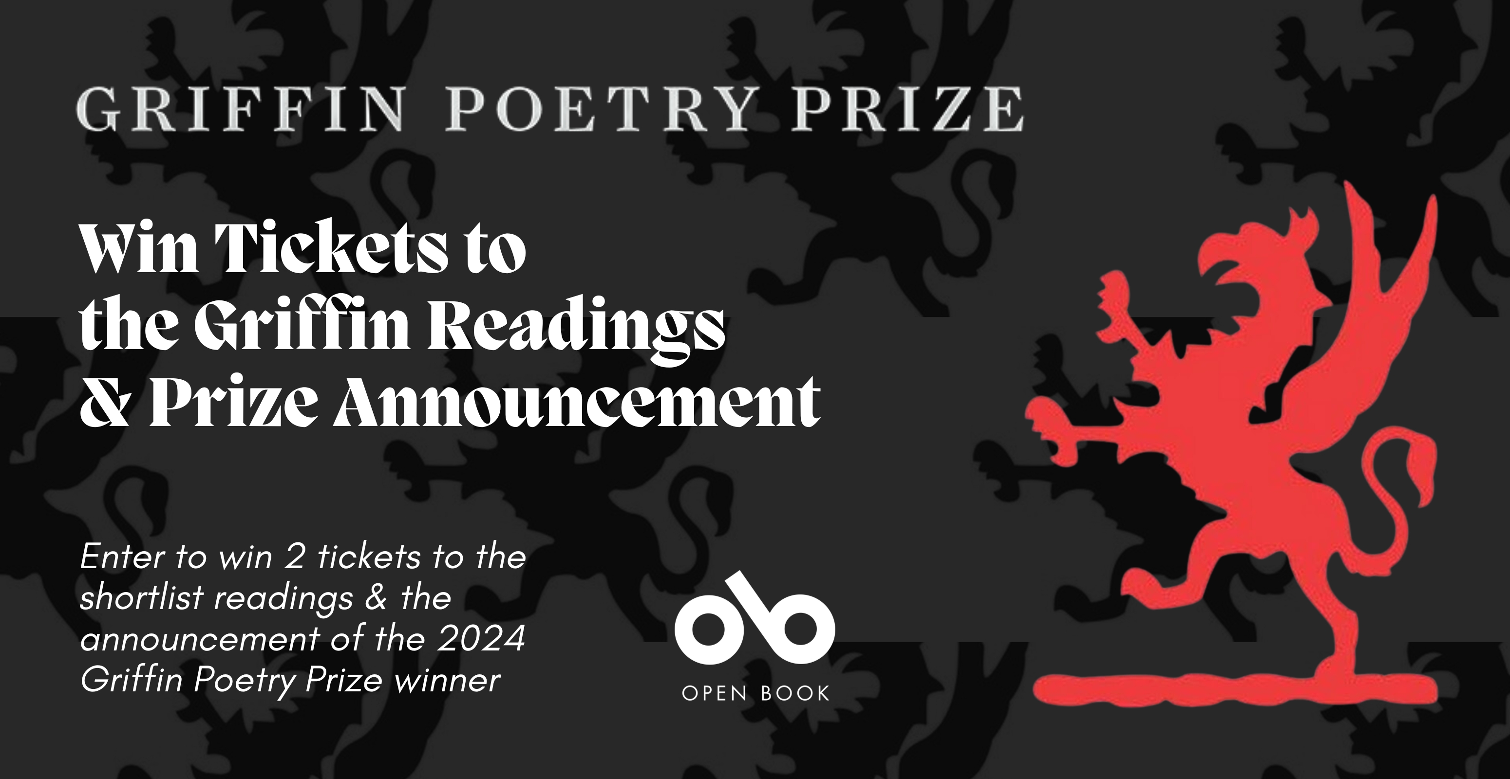 Griffin Prize Readings Giveaway