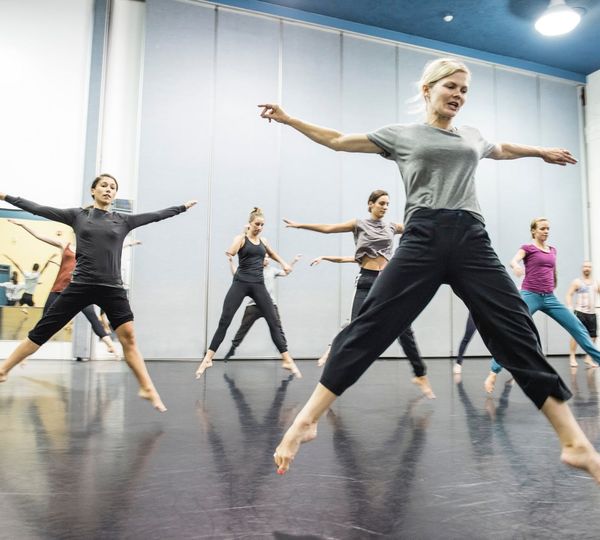 Kate Holden teaches dance