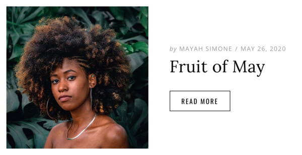 Mayah Simone - Fruit of May