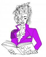 Prince reading The Color Purple copy