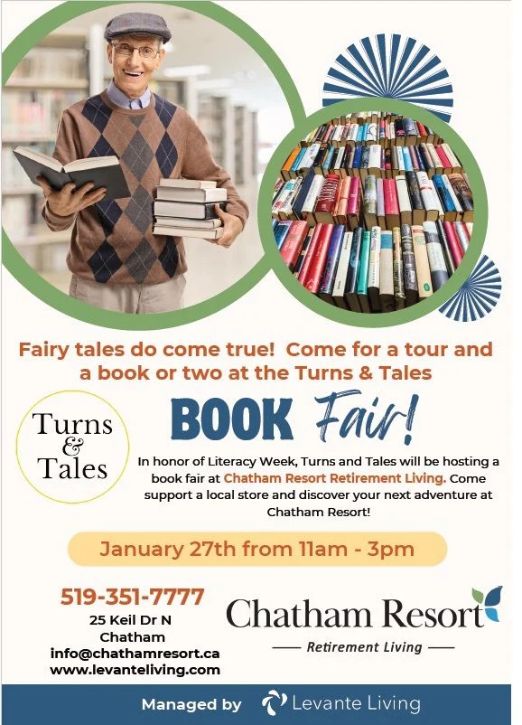 Turns and Tales Book Fair