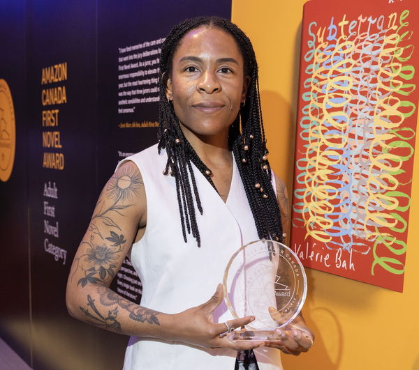 Valérie Bah, Winner of the 2025 Amazon First Novel Award, for Subterrane