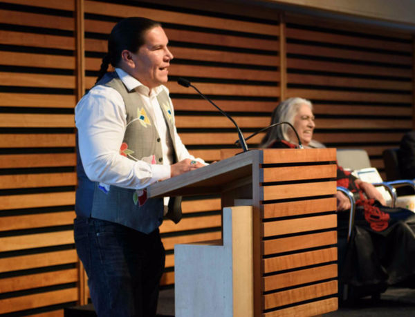 Waubgeshig Rice reading