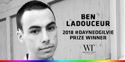 Ben Ladouceur Wins 2018 Writers' Trust Dayne Ogilvie Award for LGBTQ Emerging Writers!