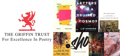 Griffin Poetry Prize Announces 2022 Shortlists, with a Second Appearance for Liz Howard