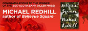 Michael Redhill wins 2017 Scotiabank Giller Prize for Bellevue Square