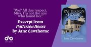 Read an Excerpt from Patterson House, Jane Cawthorne's Captivating Novel of Early 20th Century Toronto