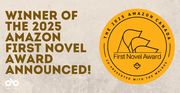 2025 Amazon First Novel Award banner
