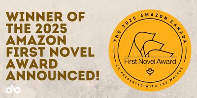 2025 Amazon First Novel Award banner