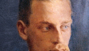 Rilke portrait by Helmuth Westhoff, 1901